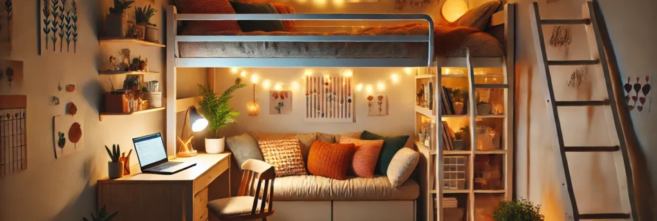 Cozy Dorm Room