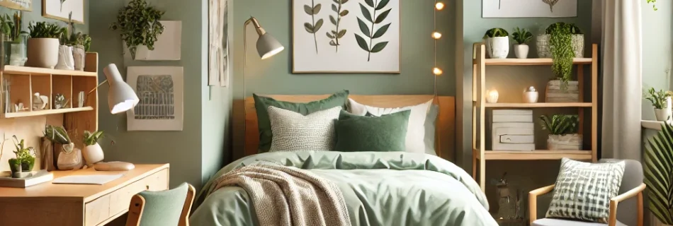 Green Dorm Room