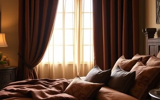 Dark Western Bedroom