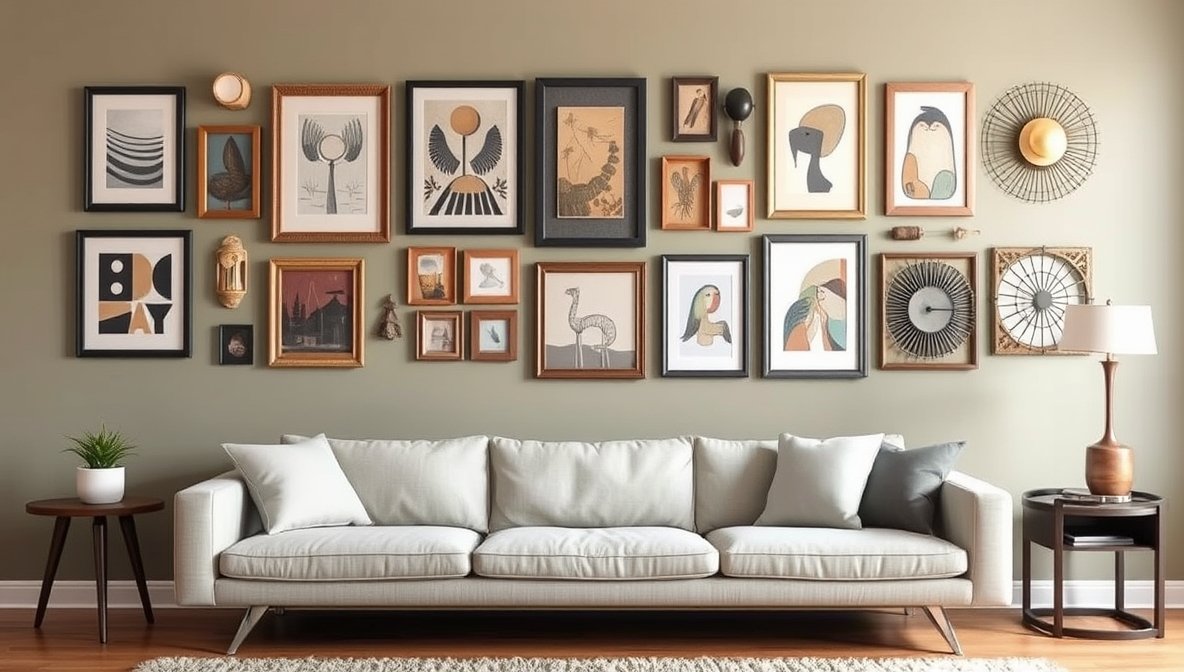 Wall Decor Ideas above your Couch
