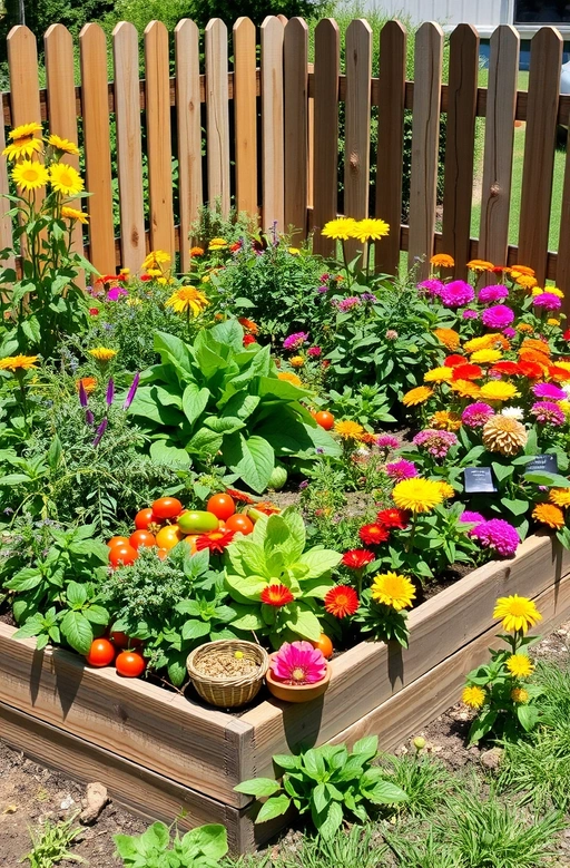 Raised bed garden