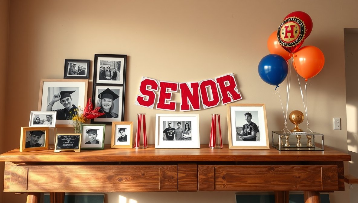 Senior Display Table Ideas