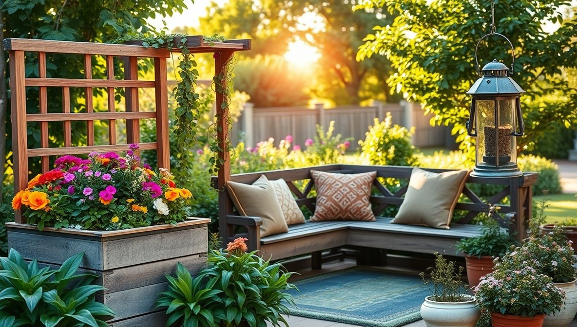 DIY Projects Quick and Easy to Elevate Your Garden."