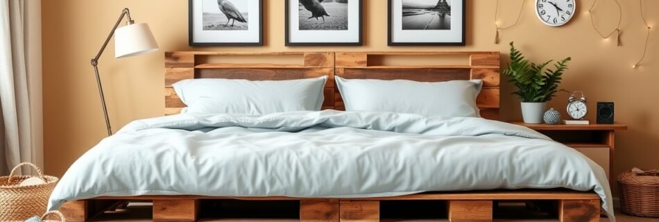DIY Pallet Bed Frames