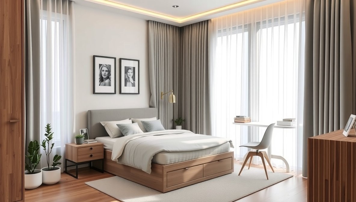 Stylish Twin-Size Bedroom Ideas for Small Spaces!