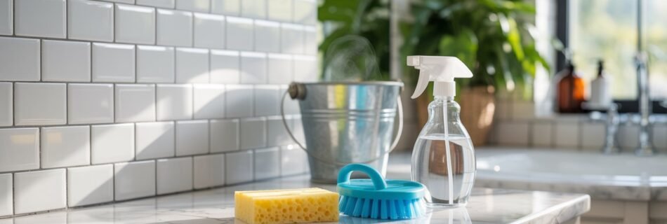 How to Clean Bathroom Tiles Properly